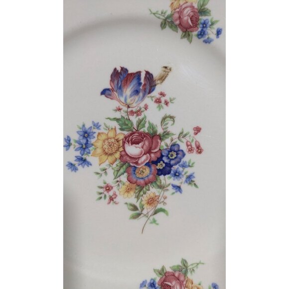 Syracuse China Colonial Floral Salad Plate Vintage - Picture 3 of 10
